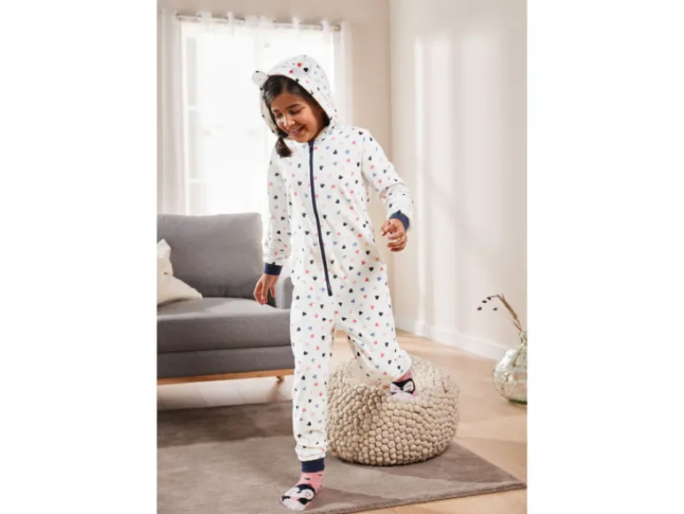 Fleece meisjes onesie<pepperts!® New