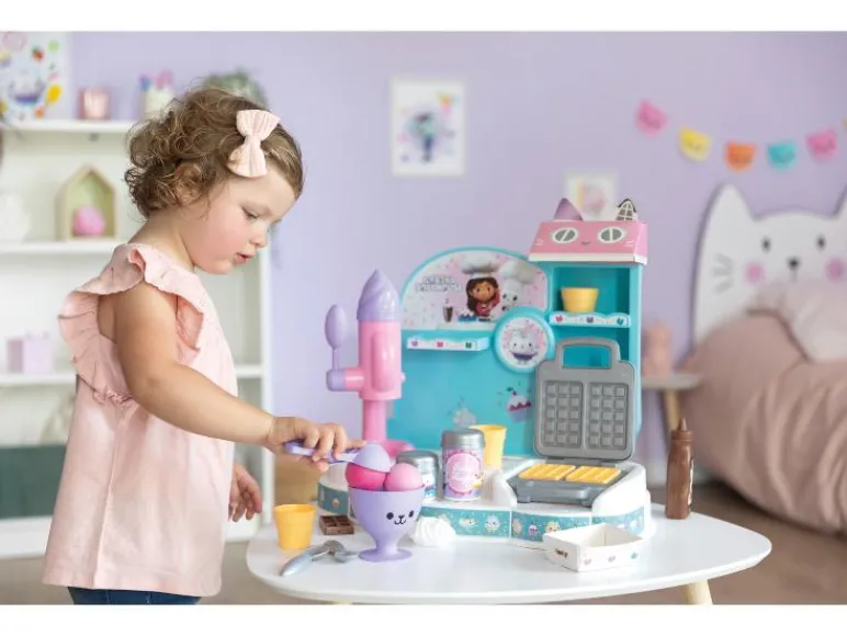 Gabby's Poppenhuis speelgoed keuken of ijssalon<SMOBY Sale