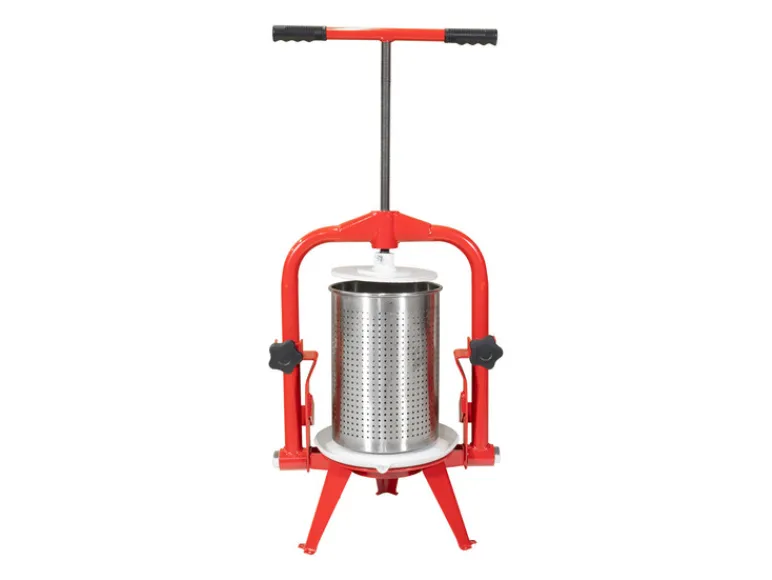 fruitpers, 6, 12, 18 of 30 liter, mechanisch, met stalen spindel<Güde Discount