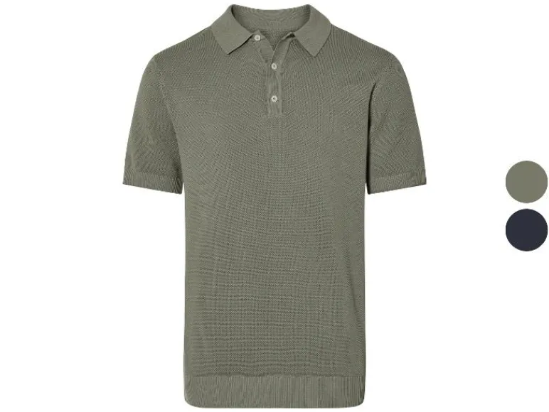 Gebreid heren poloshirt<esmara Men Discount