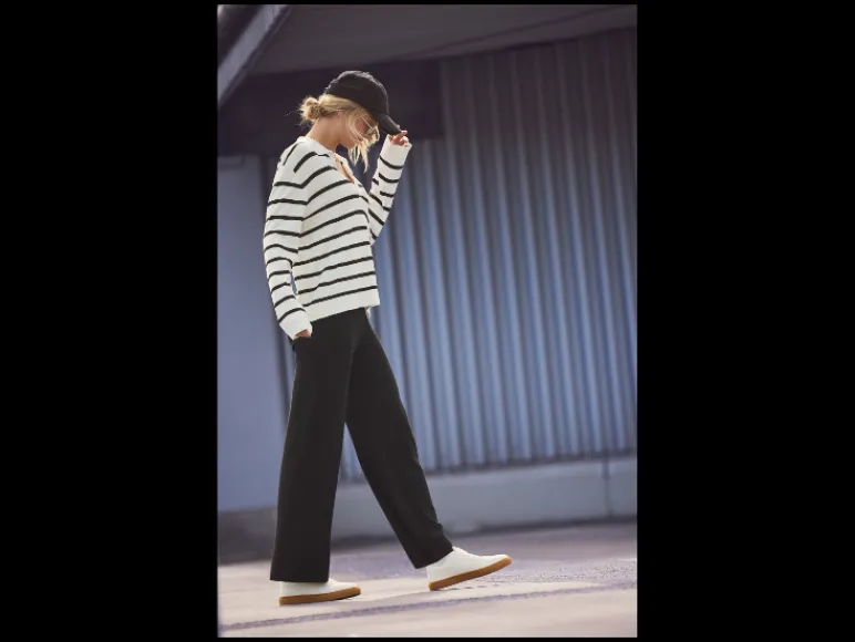 Gebreide dames broek<esmara® Online