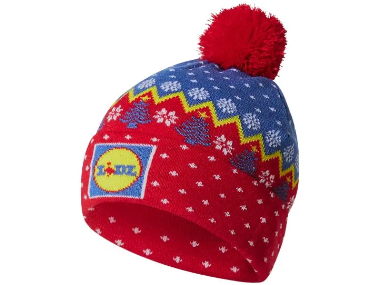 Gebreide kerstmuts<