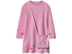 Gebreide kinder jurk met tasje<lupilu® Online