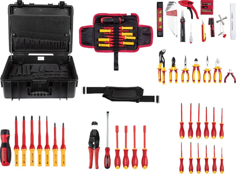 Gereedschapskoffer voor elektriciens, 83-delig, tot 1000 V<PARKSIDE® Best