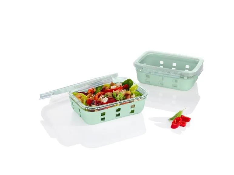 Glazen lunchboxenset<LIVARNO home Hot
