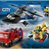 Helikopter, brandweerauto en onderzeeër remix 60462<LEGO® City Hot