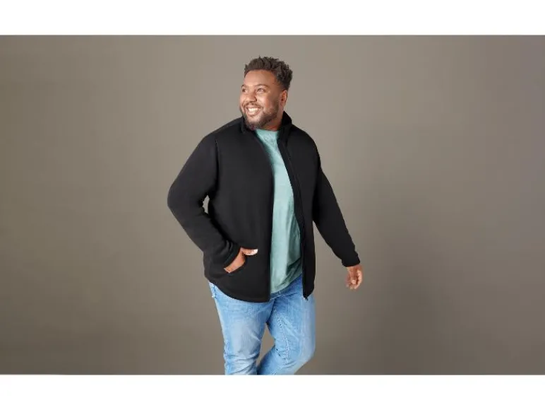 Heren fleecevest - Plus size<LIVERGY® Clearance