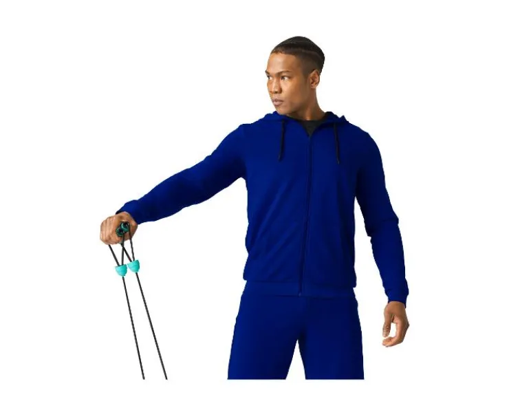 Heren hoodie met rits<CRIVIT