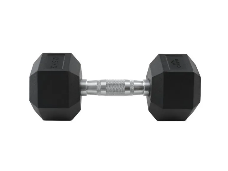 Hexagon dumbbell 12,5 kg<CRIVIT