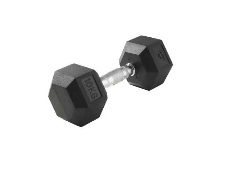 Hexagon dumbbell 10 kg<CRIVIT Outlet