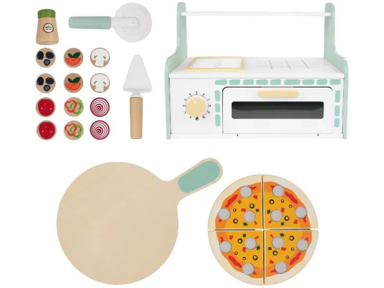Houten ijswagen of pizza-oven<lupilu® Hot