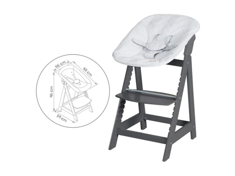 2-in-1 kinderstoel Born Up Zickzack<roba