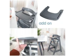 2-in-1 kinderstoel Born Up Zickzack<roba