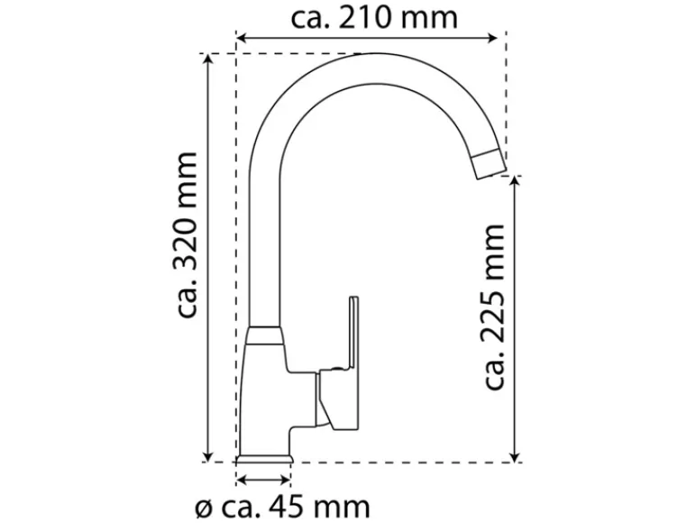 Keukenkraan DIZIANI<Eisl Best