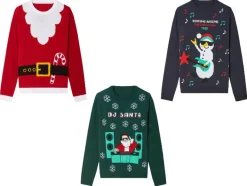 Kinder kersttrui met lampjes<pepperts!® Clearance