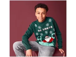 Kinder kersttrui met lampjes<pepperts!® Clearance