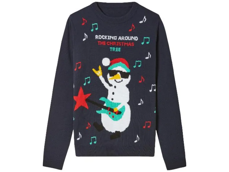 Kinder kersttrui met lampjes<pepperts!® Clearance