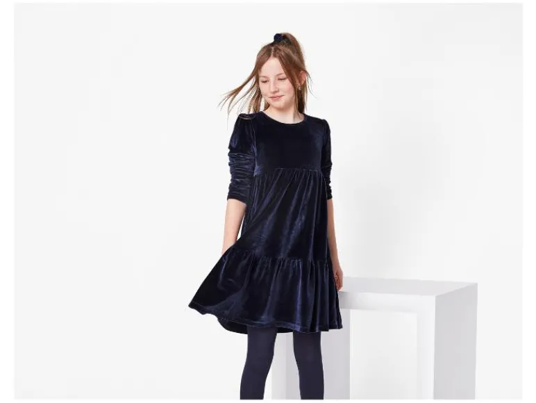 Kinder velours jurk<esmara® Sale