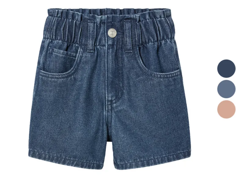 Kleuters denim paperbag short<lupilu® Clearance