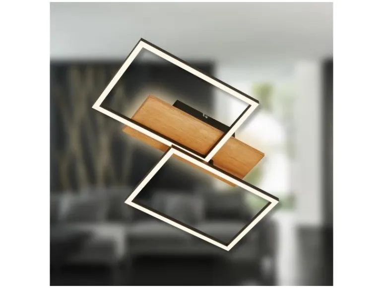 LED-plafondlamp met backlight<Briloner Outlet