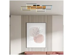 LED-plafondlamp met backlight<Briloner Outlet