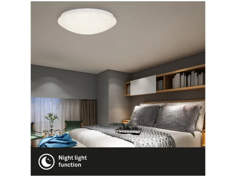 LED-plafondlamp met sterreneffect<Briloner Hot