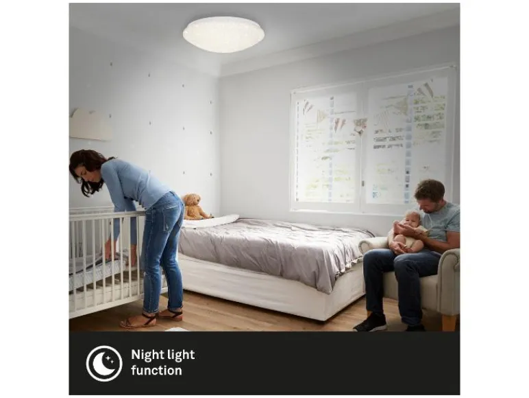 LED-plafondlamp met sterreneffect<Briloner Hot