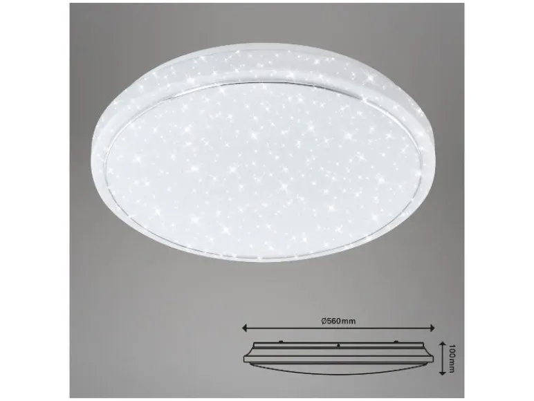 LED-plafondlamp met sterreneffect<Briloner Hot