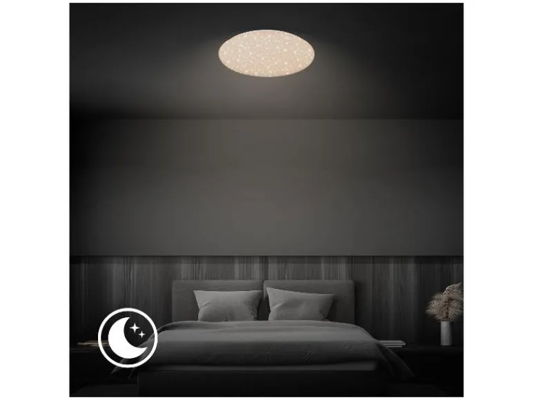LED-plafondlamp met sterreneffect<Briloner Hot