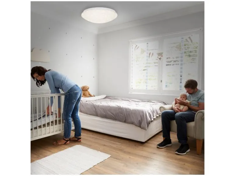 LED-plafondlamp met sterreneffect<Briloner Hot