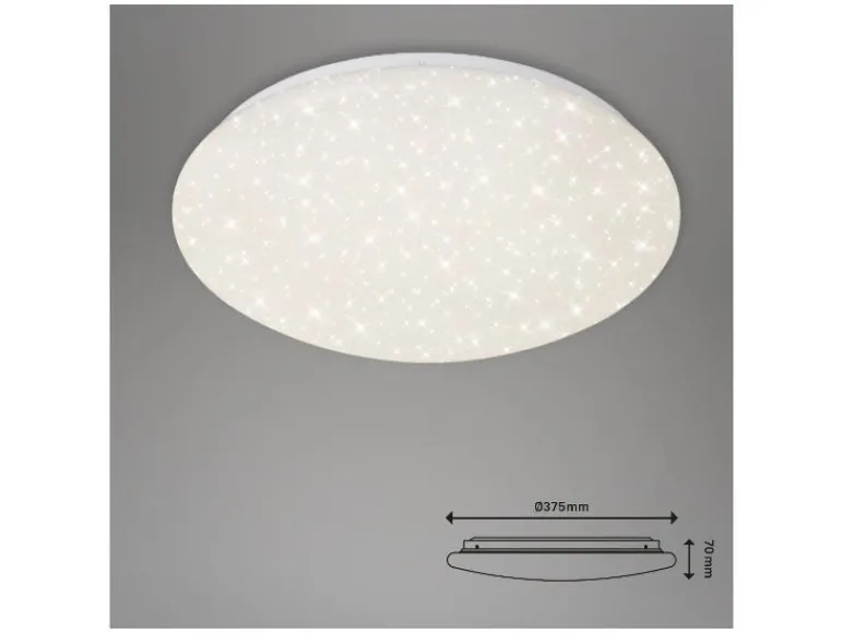 LED-plafondlamp met sterreneffect<Briloner Hot