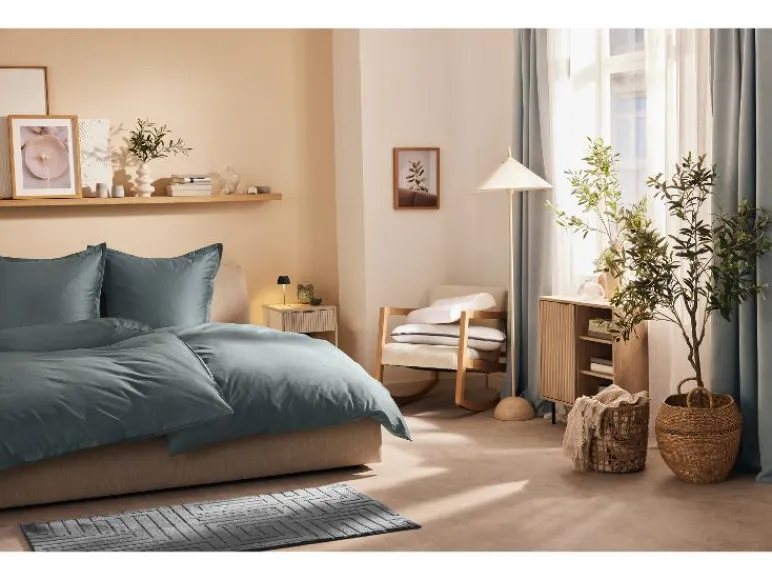 Lyocell satijnen dekbedovertrek 140 x 200 cm<LIVARNO home Outlet