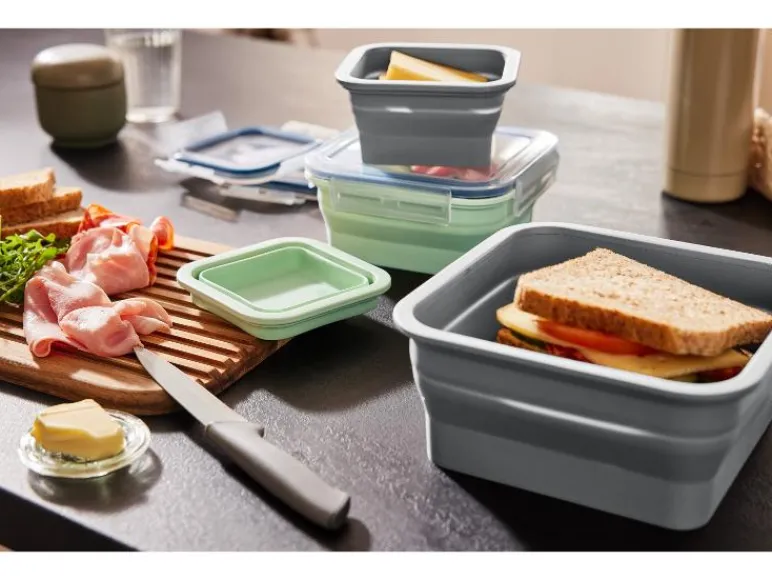 Opvouwbare vershoudbakjes of lunchbox<SILVERCREST® Hot