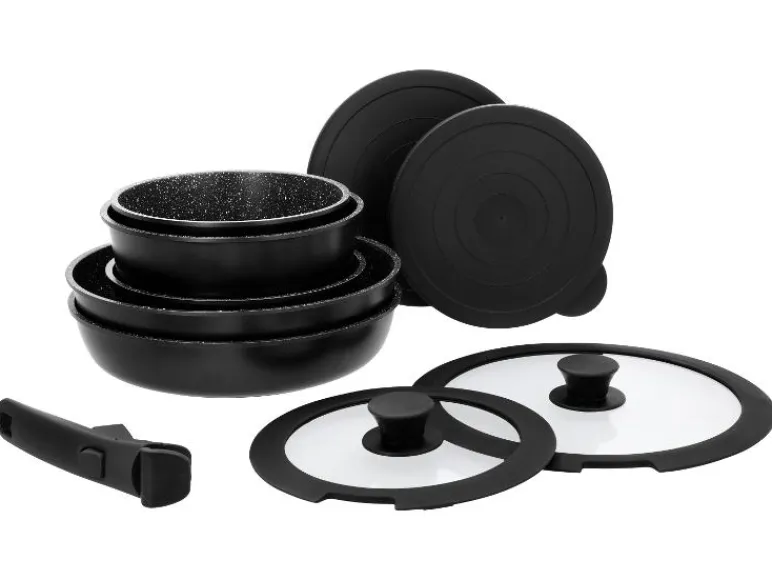 Pannenset 10-delig<SILVERCREST® Hot