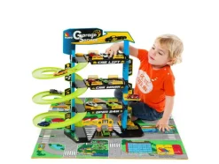 Parkeergarage met accessoires en speelkleed<Molto Hot