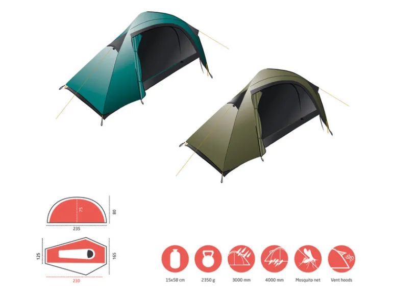1-persoons tent Apex 1<Grand Canyon Best