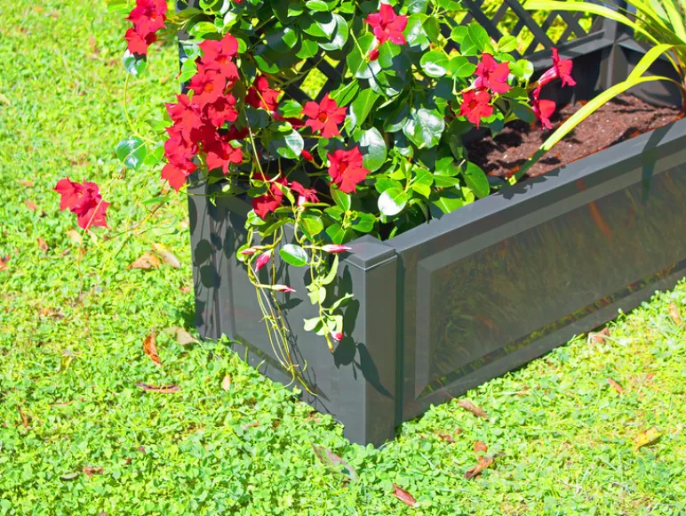 Plantenbak met klimrek<KHW Clearance