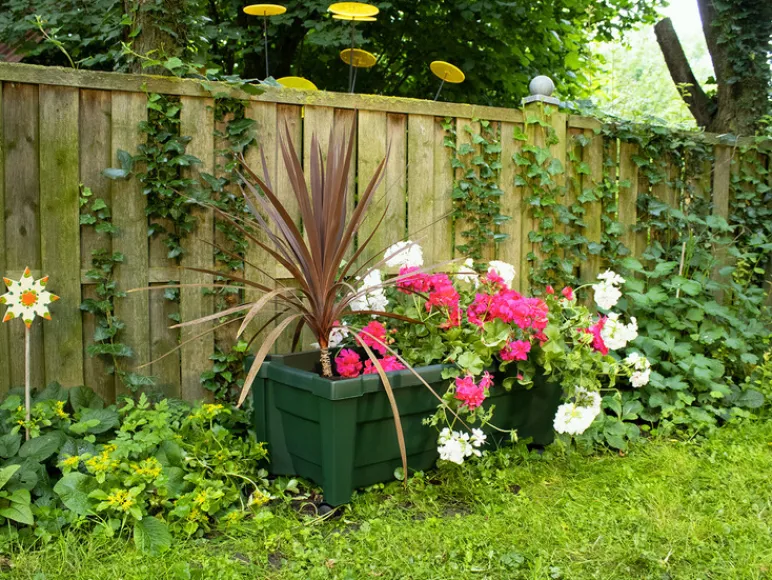 Plantenbak met wielen<KHW Sale