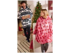 Pluche kersthoodie< Online