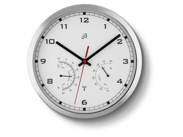 Radiogestuurde wandklok<AURIOL® Clearance