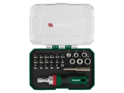 Ratel-bitset, bitset of bit- en dopsleutelset<PARKSIDE® Hot