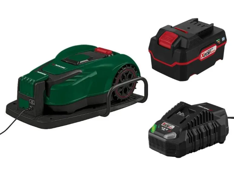 Robotmaaier Smart 20 V met 4 Ah accu's en 4,5 A lader<PARKSIDE® Clearance