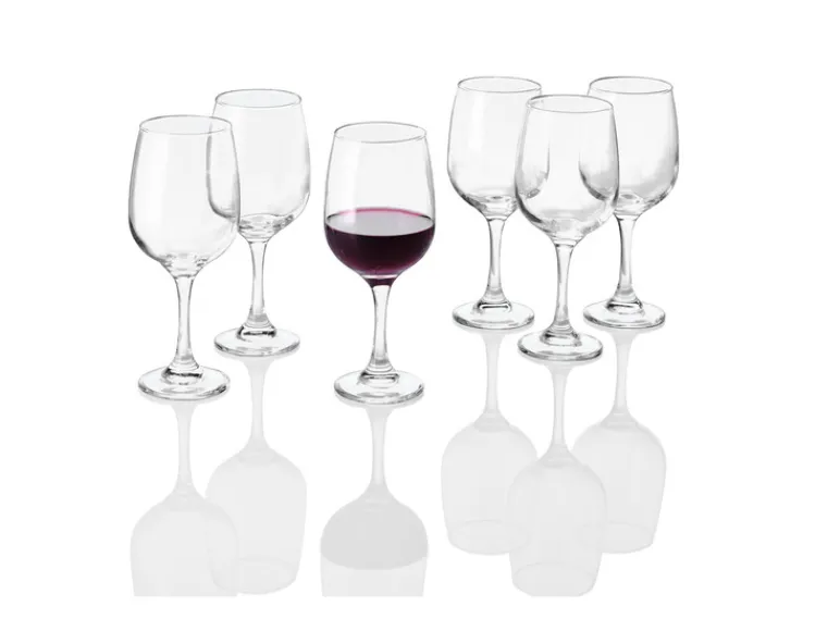 Rodewijnglazen, wittewijnglazen of champagneglazen<LIVARNO home Hot