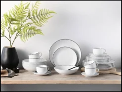 Serviesset Luna Black Line<Creatable Online