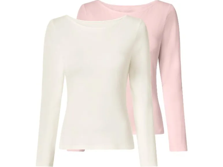 Set van 2 dames longsleeves<esmara® Discount