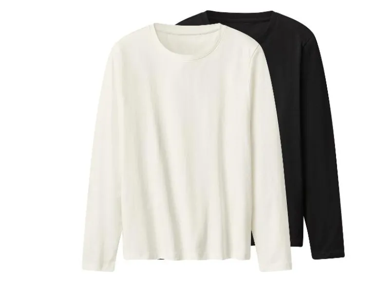 Set van 2 dames shirts met lange mouwen<esmara® Outlet