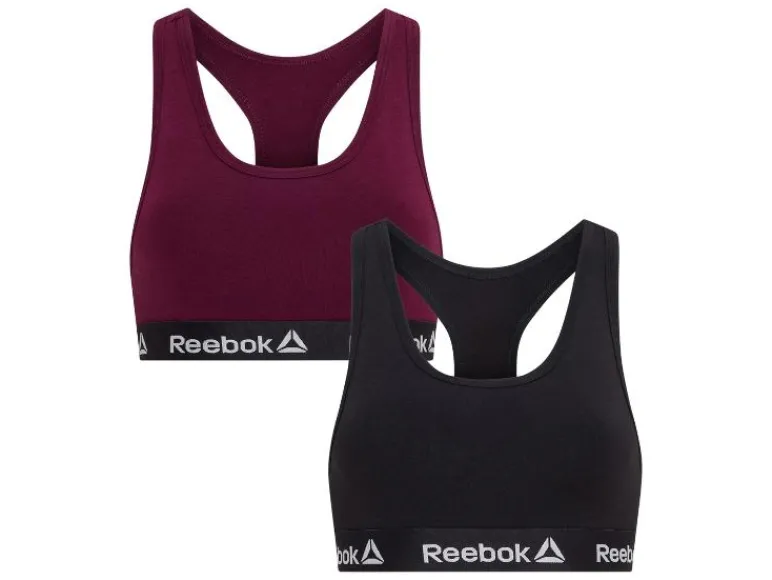 Set van 2 dames sport-BH's<Reebok New