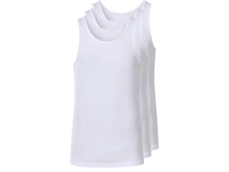 Set van 3 fijnrib heren hemden - Plus size<esmara Men Discount