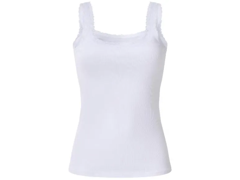 Set van 3 geribde dames tops<esmara® Hot