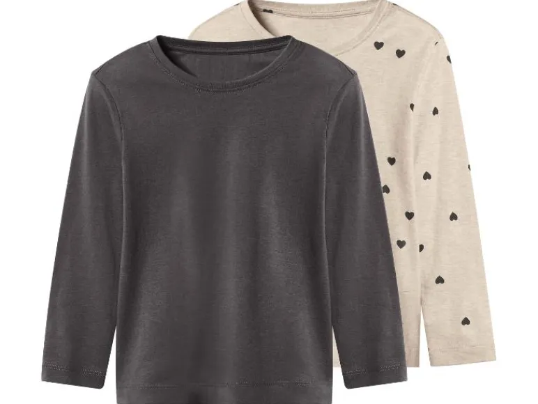 Set van 2 kinder longsleeves<lupilu® Sale